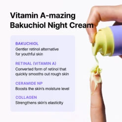 Vitamin A Mazing Bakuchiol Night Cream 2 -Wishtrend Comestics Store 2 003b4eb2 e8ca 4e08 98de 871b42b4559f