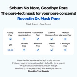 Dr Mask Pore -Wishtrend Comestics Store DMP025 1