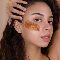 Gentle Black Sugar Facial Polish -Wishtrend Comestics Store Gentle Black Sugar Facial Polish thumbnail 04 concept3