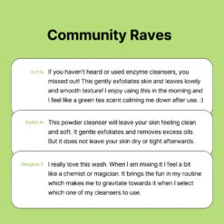 Green Tea Enzyme Powder Wash -Wishtrend Comestics Store Green Tea Enzyme Powder Wash PDP 13