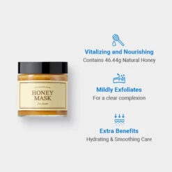 Honey Mask -Wishtrend Comestics Store Honey Mask thumbnail 03 info2