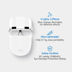 Led Therapy Mask -Wishtrend Comestics Store LED Therapy Mask thumbnail 03 info3