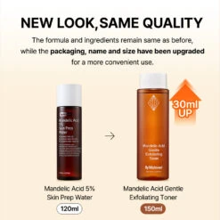 Mandelic Acid Gentle Exfoliating Toner -Wishtrend Comestics Store MandelicAcidGentleExfoliatingToner thumbnail 03 info2