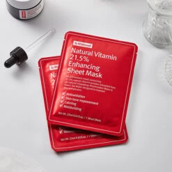 Natural Vitamin 21 5 Enhancing Sheet Mask -Wishtrend Comestics Store Natural Vitamin 21.5 Enhancin Sheet Mask thumbnail 04 concept1