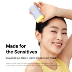 Pore Smoothing Bakuchiol Sun Stick -Wishtrend Comestics Store Pore Smoothing Bakuchiol Sun Stick PDP 12