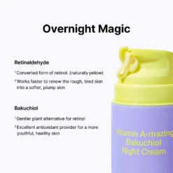 Vitamin A Mazing Bakuchiol Night Cream 2 -Wishtrend Comestics Store Vitamin A mazing Bakuchiol Night Cream PDP 04