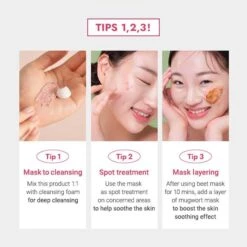 Beet Purifying Mask 30g -Wishtrend Comestics Store beet purifying mask thumbnail 03 info2 d56863a7 e3e4 41c6 81cd ea7db91470e6